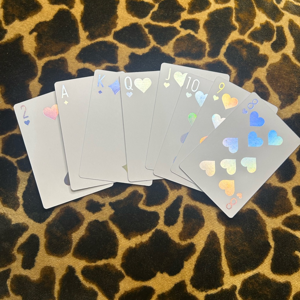 Dior JOY Collectable Playing Cards